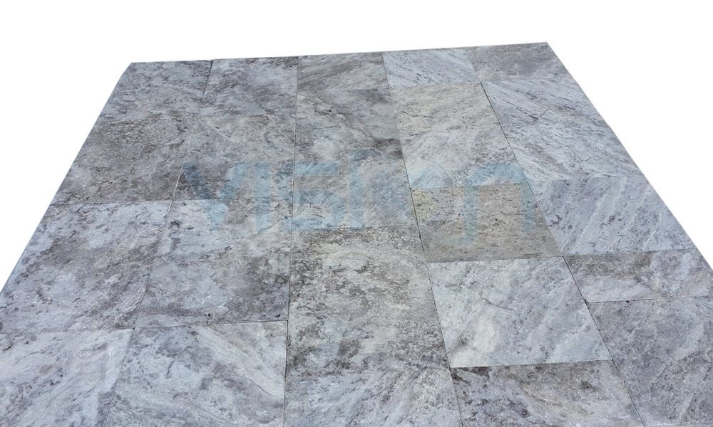 Silver Travertine C/C