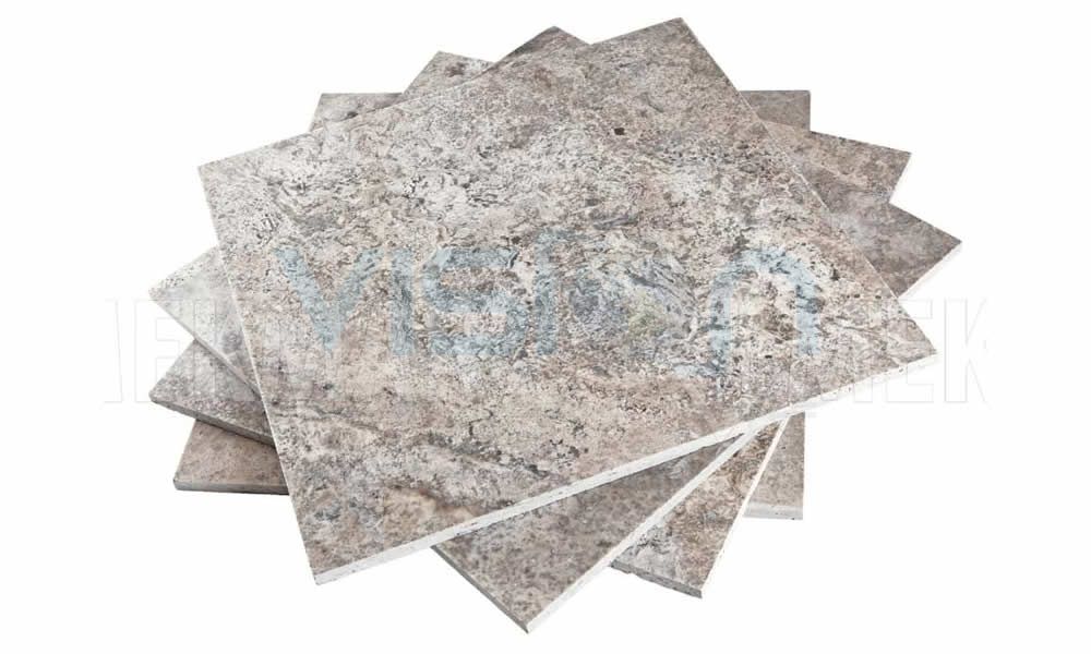 Silver Travertine C/C