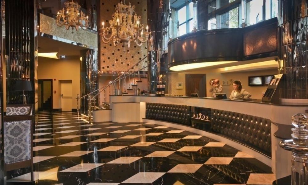 Alexandrette Black Marble Table