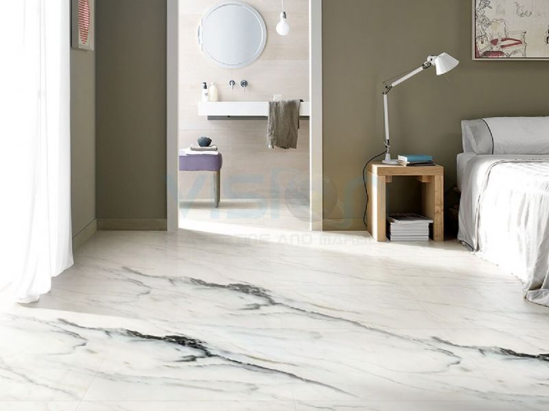 Calacatta Verde Marble Floor