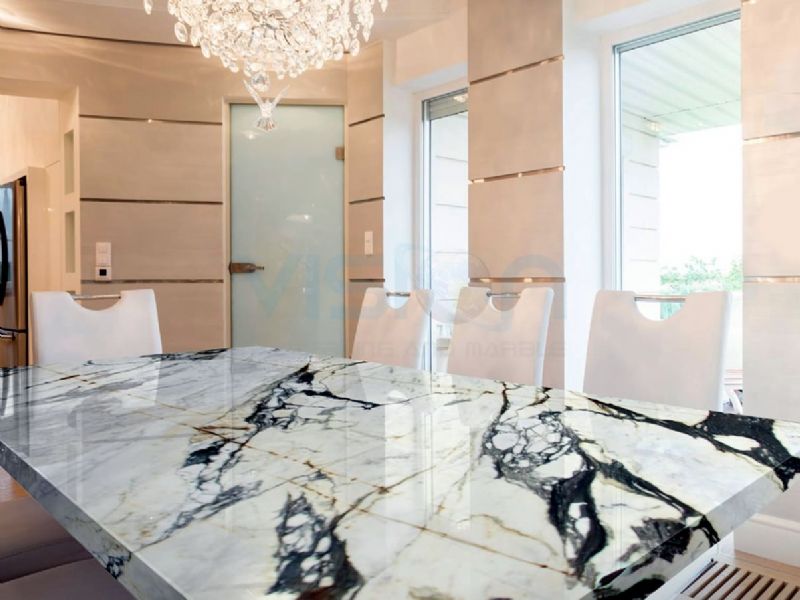 Calacatta Verde Marble Table
